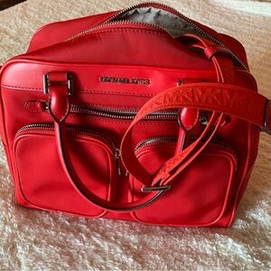 Red Michael Kors Purse